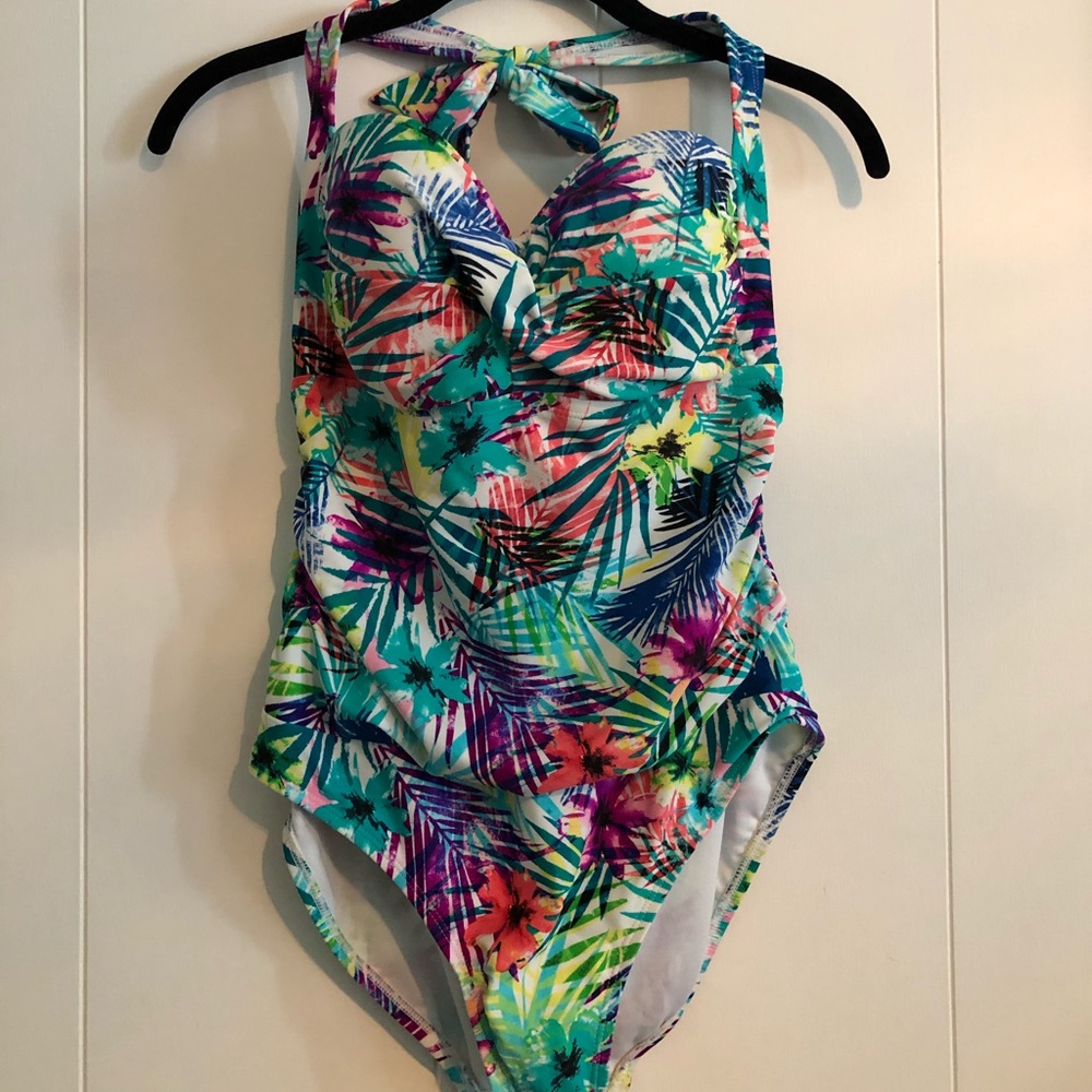 Catalina Vintage Halter One-piece Swimsuit